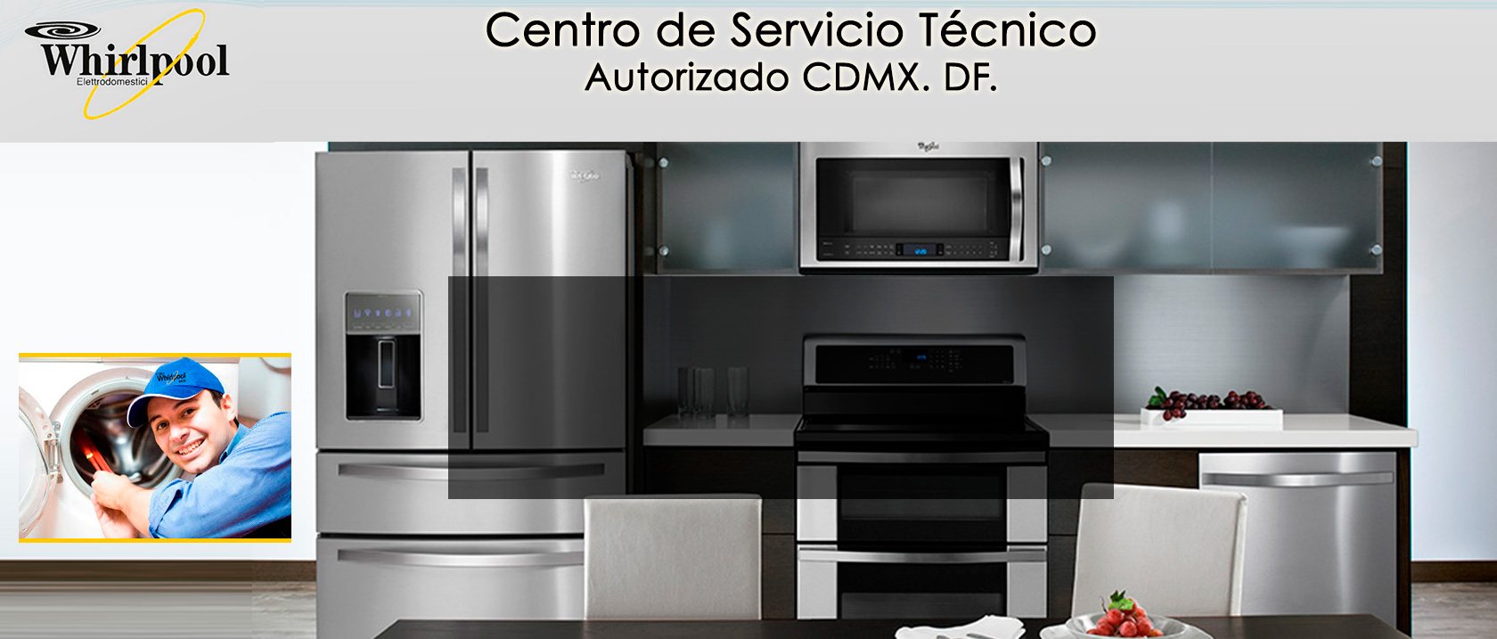 Centro de Servicio Tecnico De Linea Blanca whirlpool Estado de Mexico DF